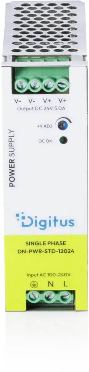 Digitus DN-PWR-STD-12024 Industriële Netvoeding 24V 5A