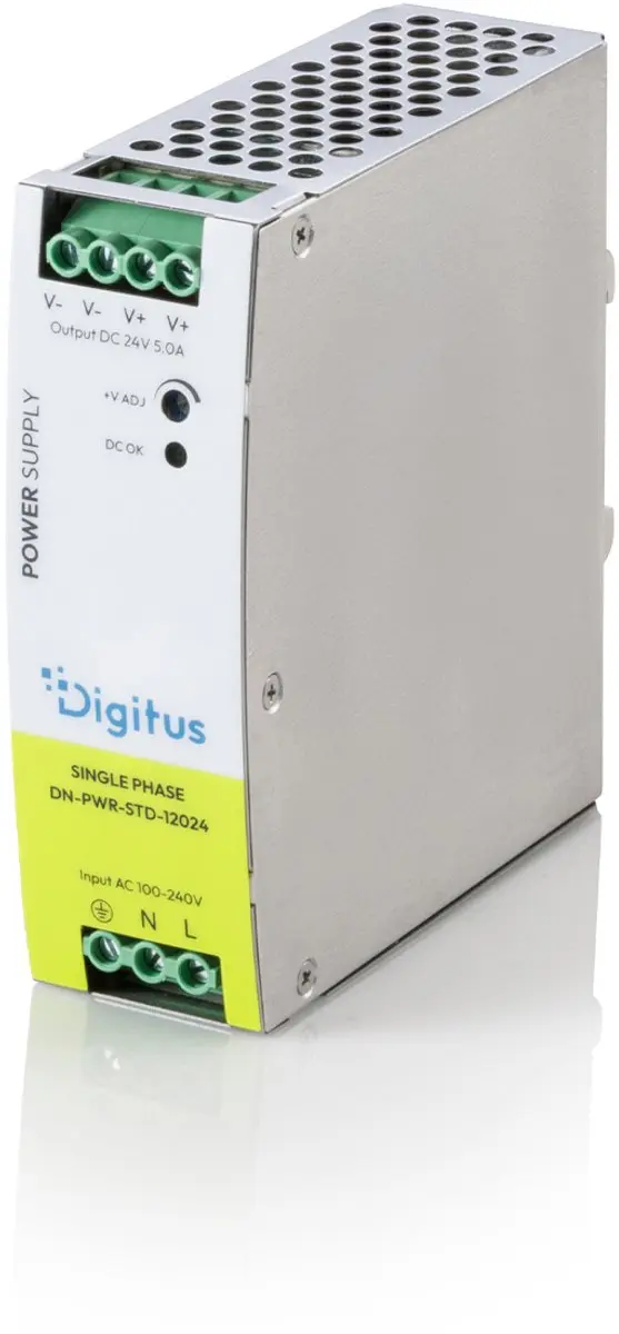 Digitus DN-PWR-STD-12024 Industriële Netvoeding 24V 5A
