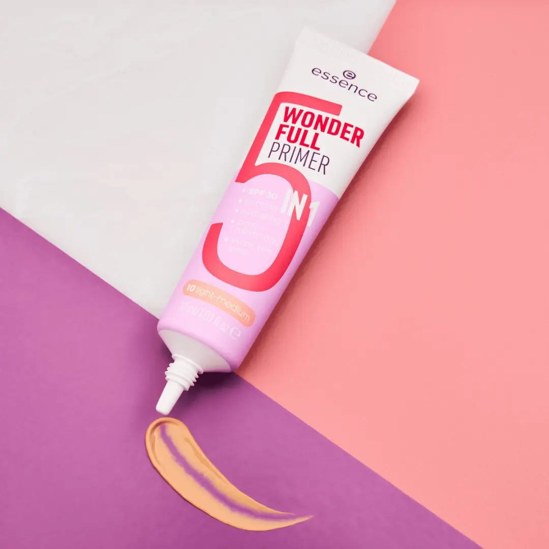 Essence Wonder Full Primer 5-in-1 40g - Light/Medium - afbeelding 6 van 6