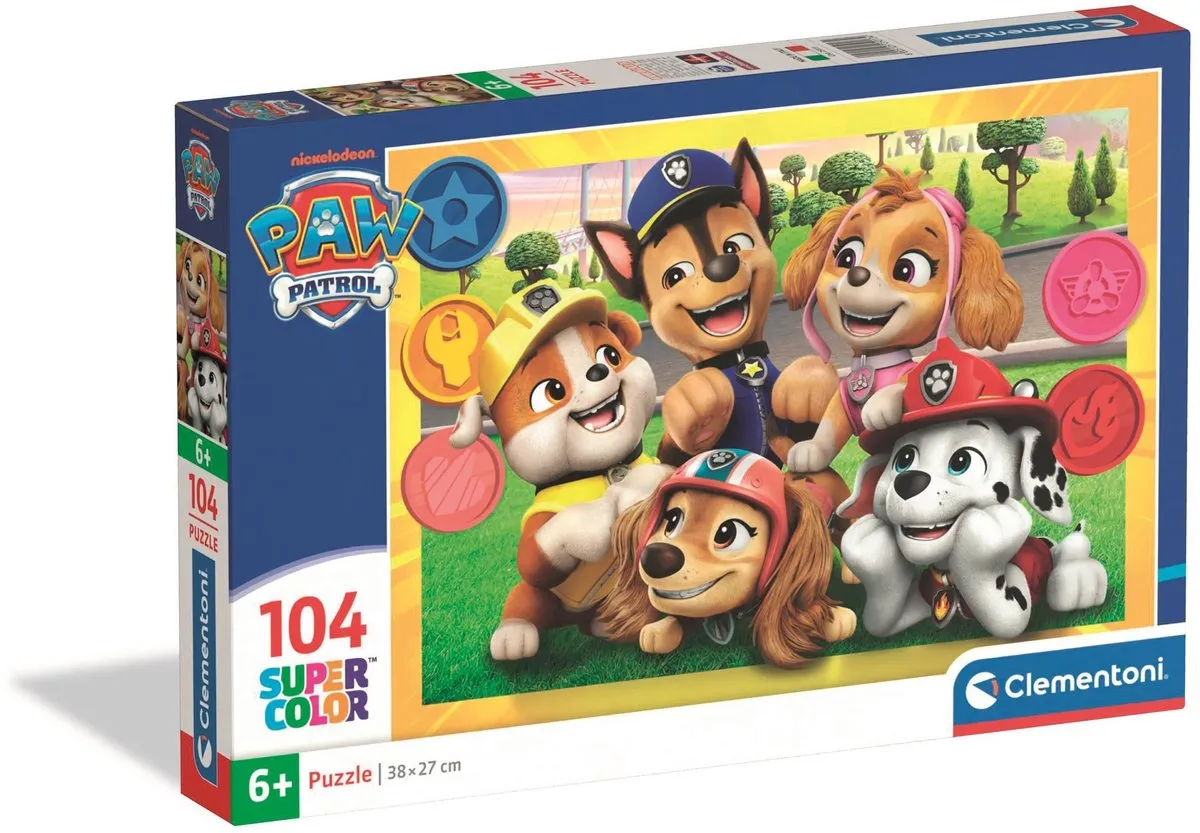 Clementoni Paw Patrol Puzzle 104 Stuks