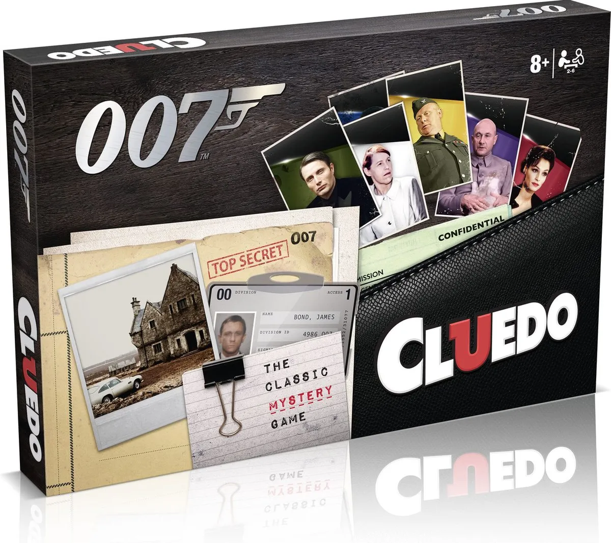 Hasbro Cluedo James Bond Bordspel - 2-6 Spelers