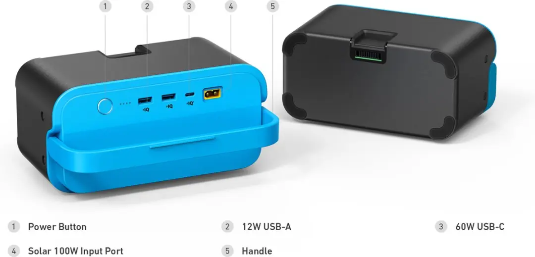 Anker Afneembare Accu 29900mAh voor Powered Cooler - USB/USB-C