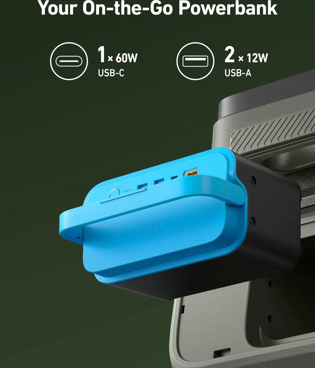 Anker Afneembare Accu 29900mAh voor Powered Cooler - USB/USB-C