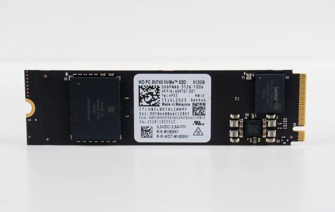 Western Digital WD PC SN5000 512GB NVMe SSD