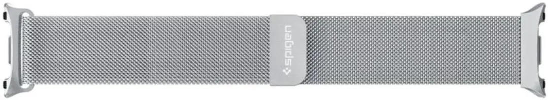Spigen Metal Fit Bandje Zilver - Samsung Galaxy Watch 8/9