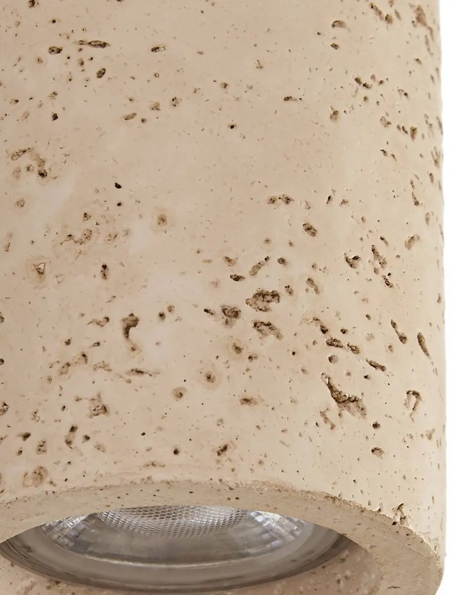 Lucande Wandlamp Walnoothout Beton 1 Licht - GU10 - afbeelding 6 van 6