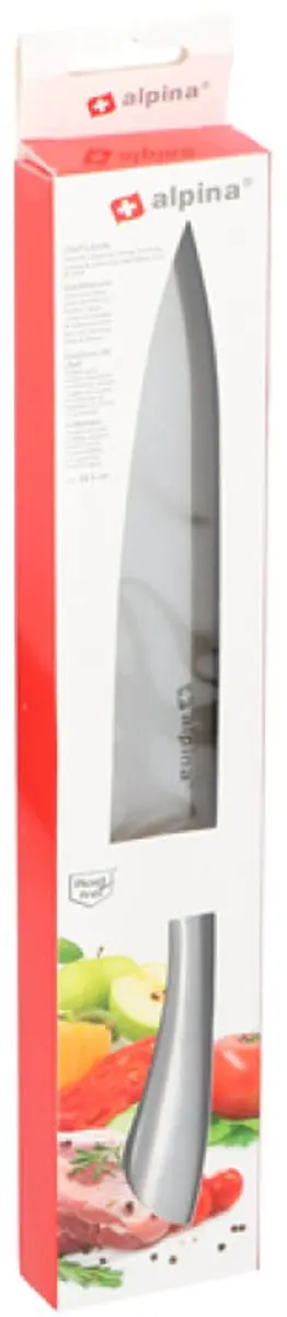Alpina Koksmes 33,5cm RVS - Zilver