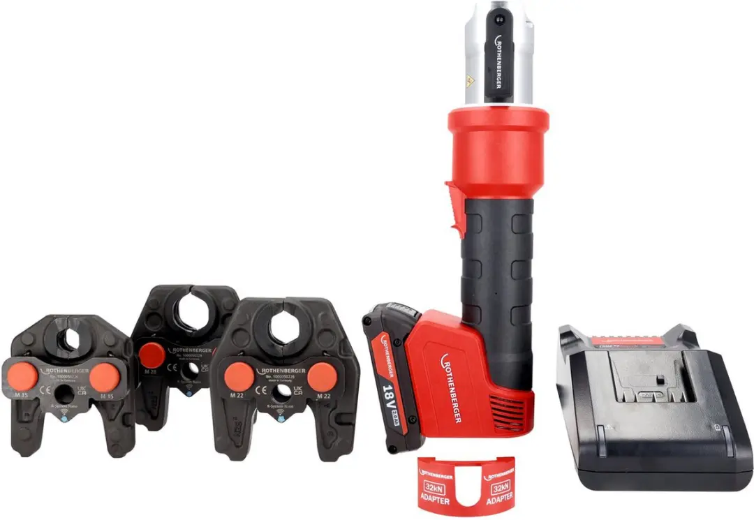 Rothenberger Romax Nano iJaws Set M 15-22-28mm