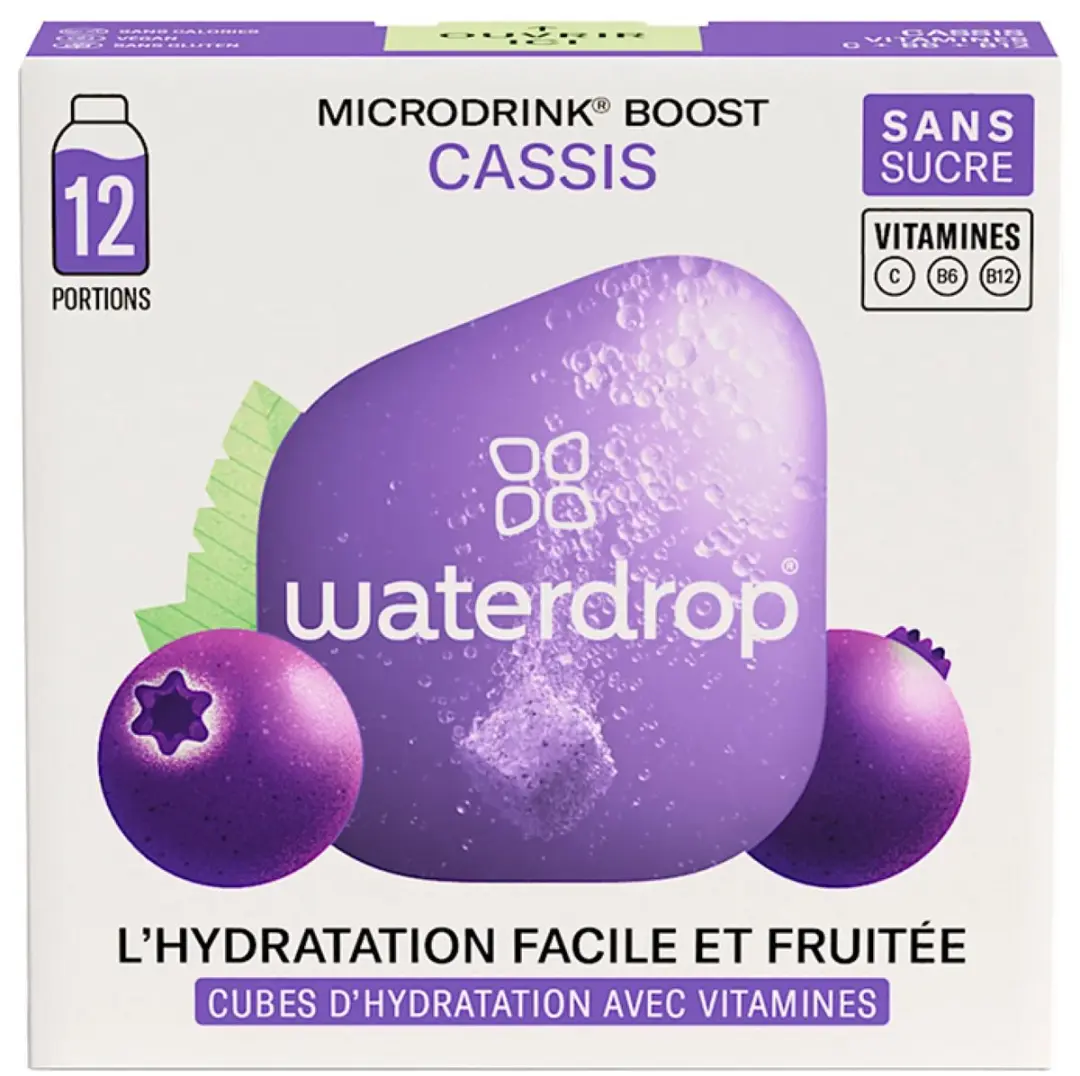 Waterdrop Microdrink Cassis 12 Porties