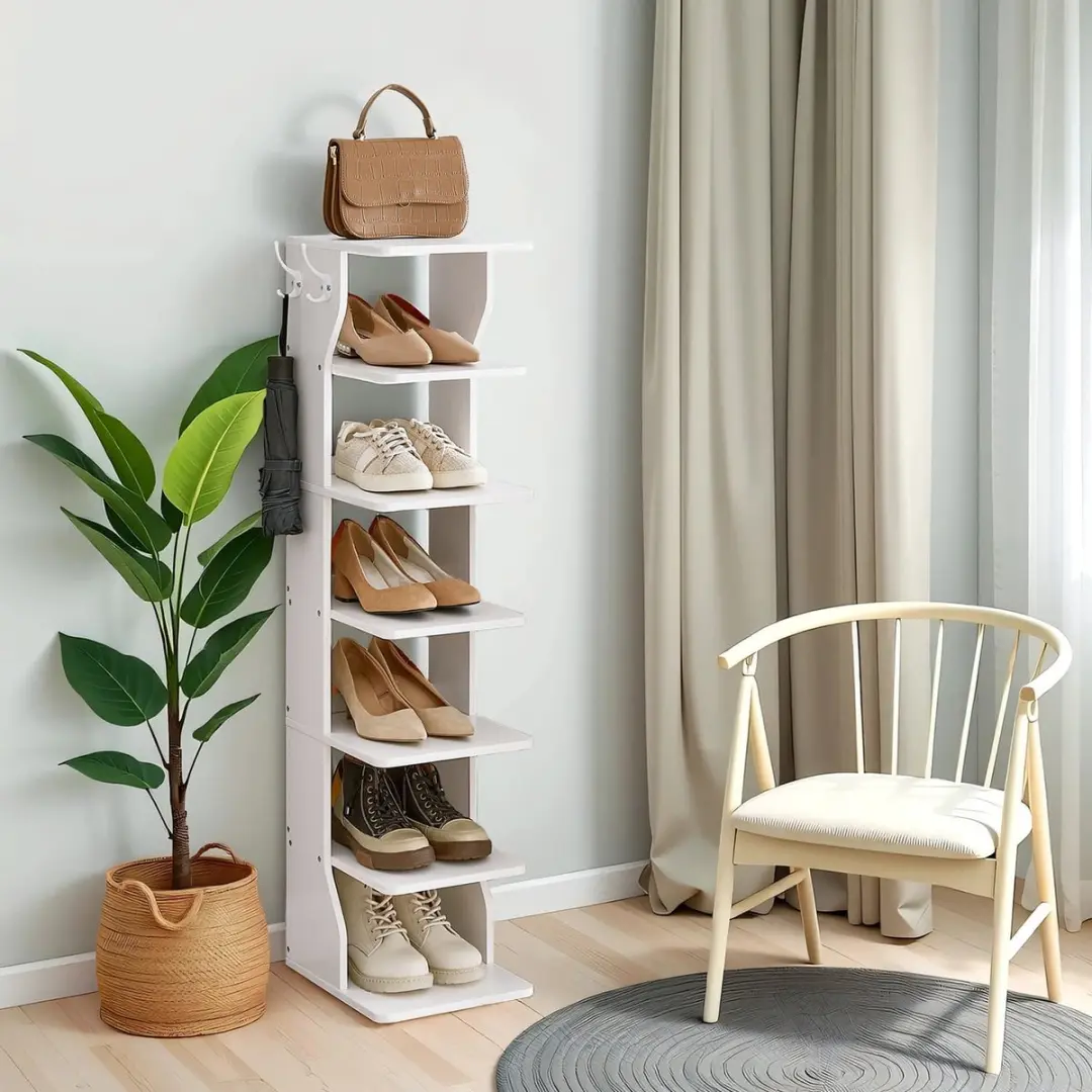 Songmics Schoenenrek Wit
