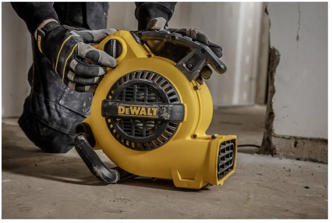 DeWalt DXAM2250 Vloerdroger 130W - Geel/Zwart - afbeelding 3 van 4