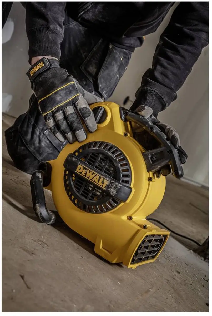 DeWalt DXAM2250 Vloerdroger 130W - Geel/Zwart - afbeelding 2 van 4
