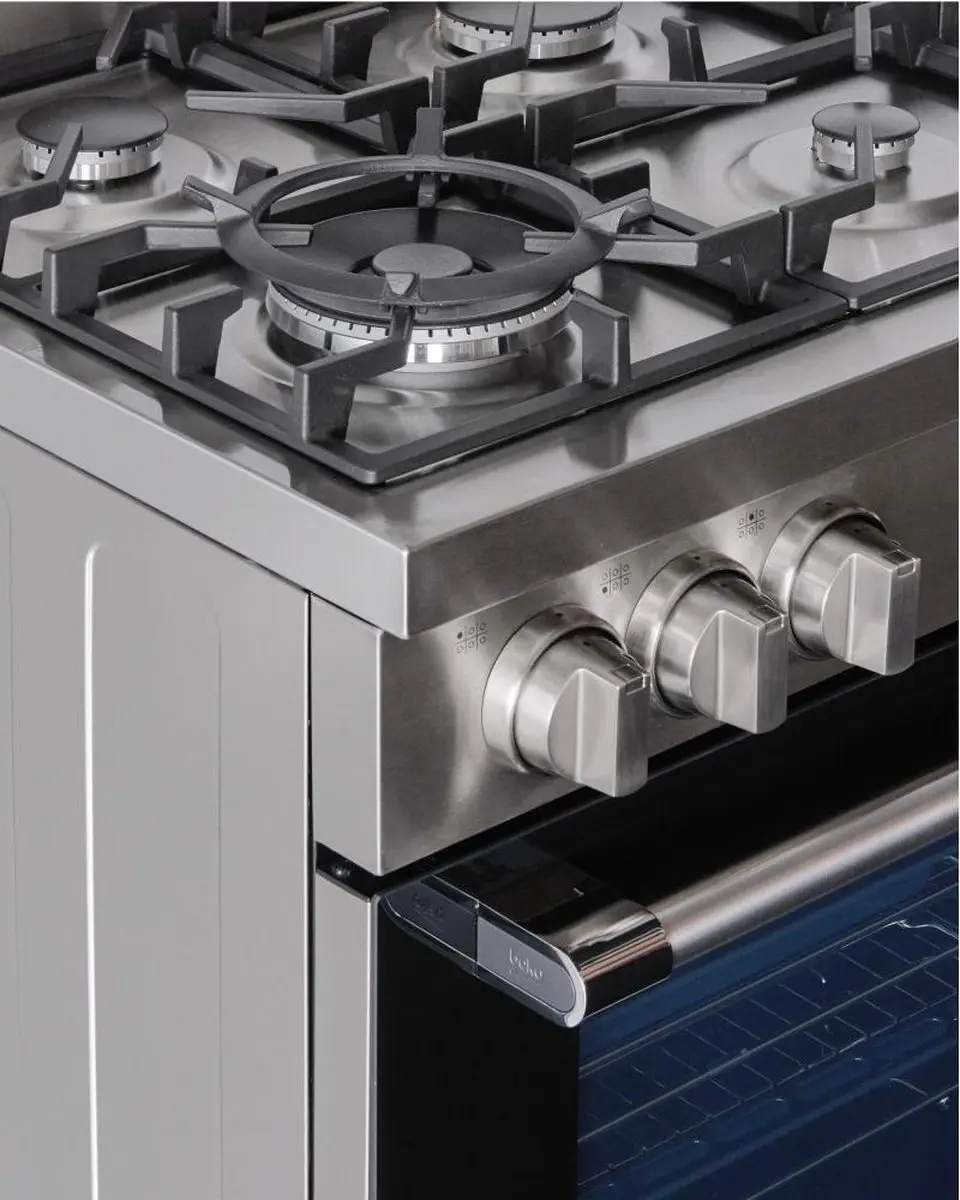 Beko BFC918GMXNL Gasfornuis - 5 Kookzones