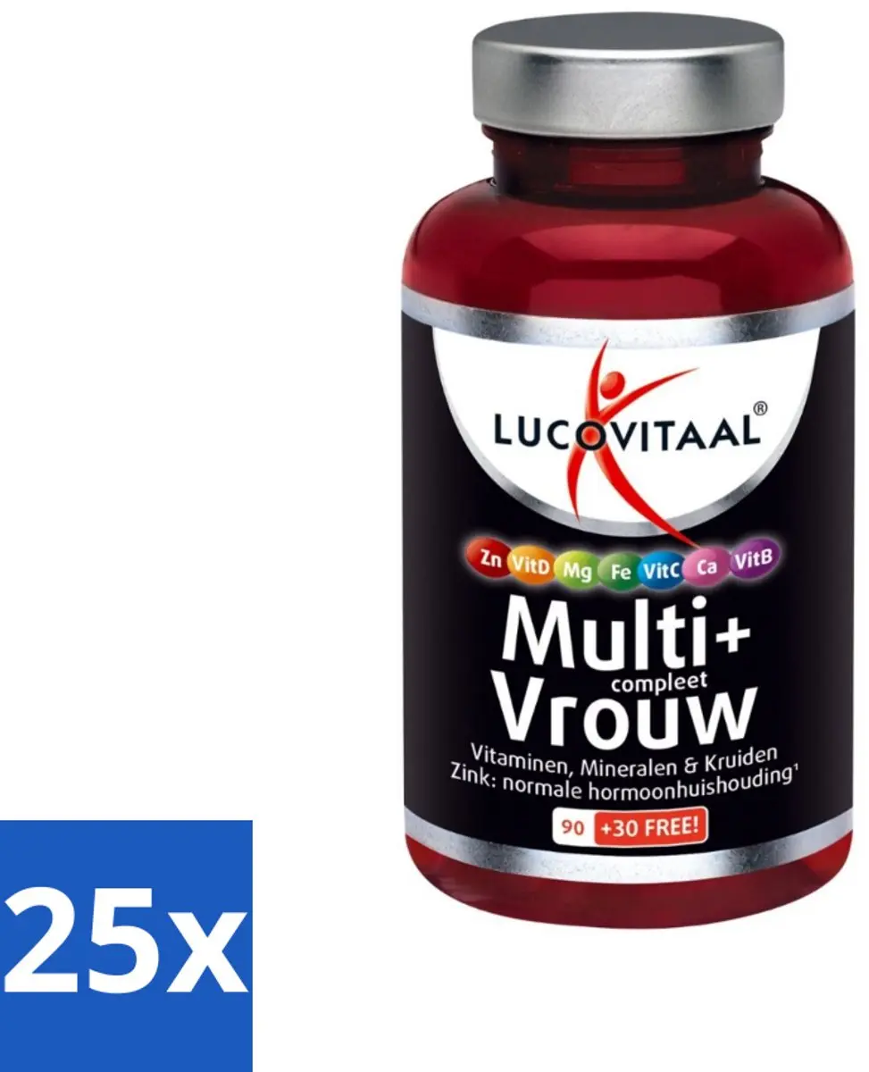 Lucovitaal Multi Compleet Vrouw 120 tabletten
