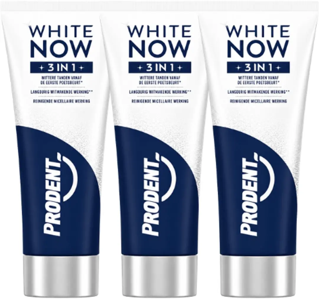 Prodent White Now 3-in-1 Tandpasta 225ml