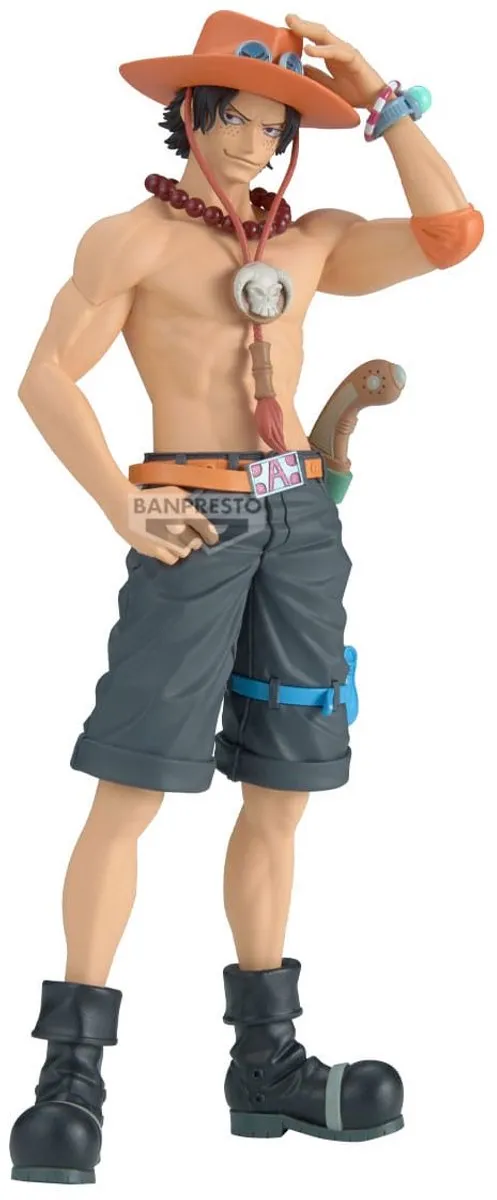 Bandai One Piece Dxf The Grandline Series Portgas D.Ace - Staand - afbeelding 6 van 6