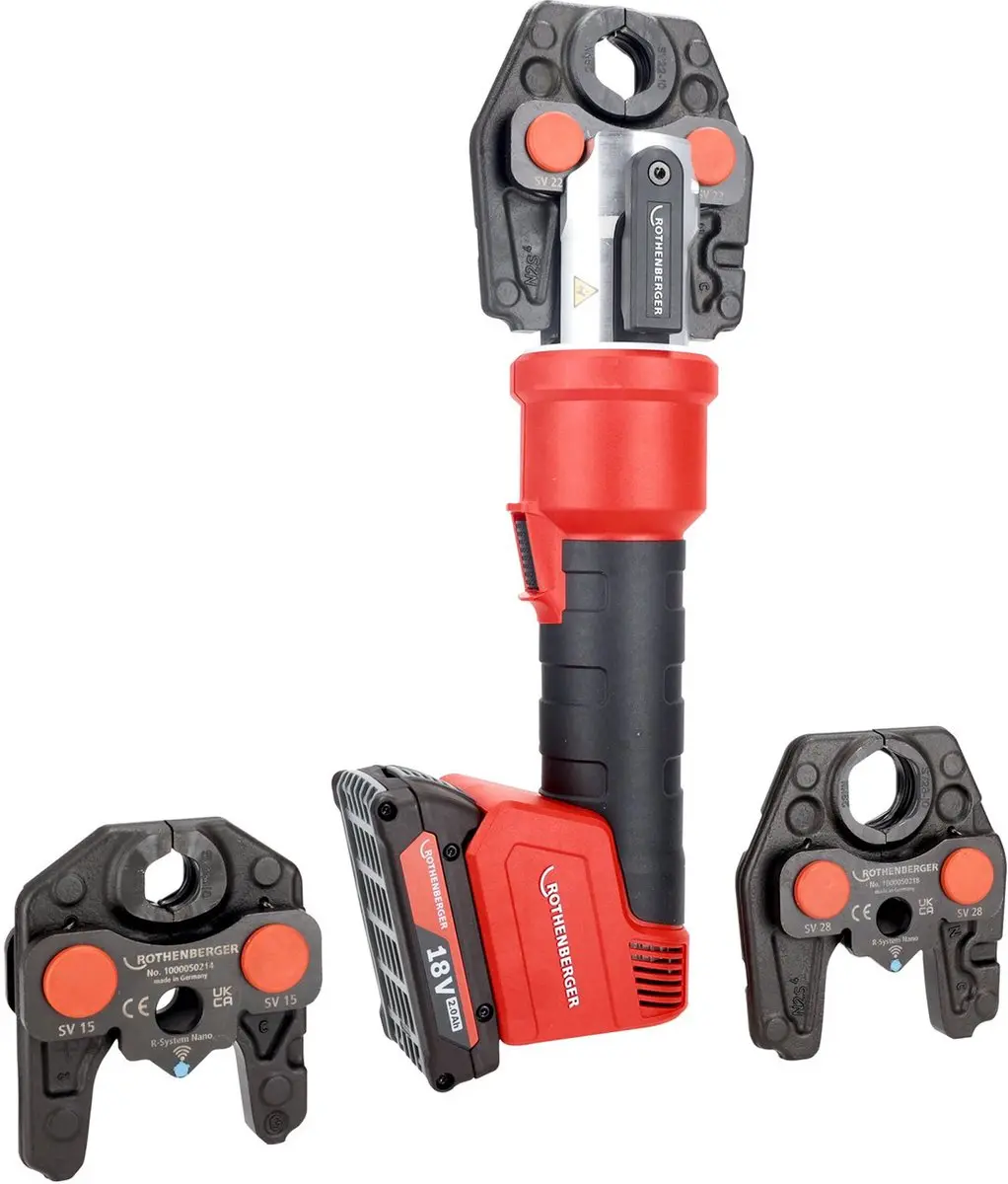 Rothenberger Romax Nano iJaws Set 15-22-28mm 2Ah