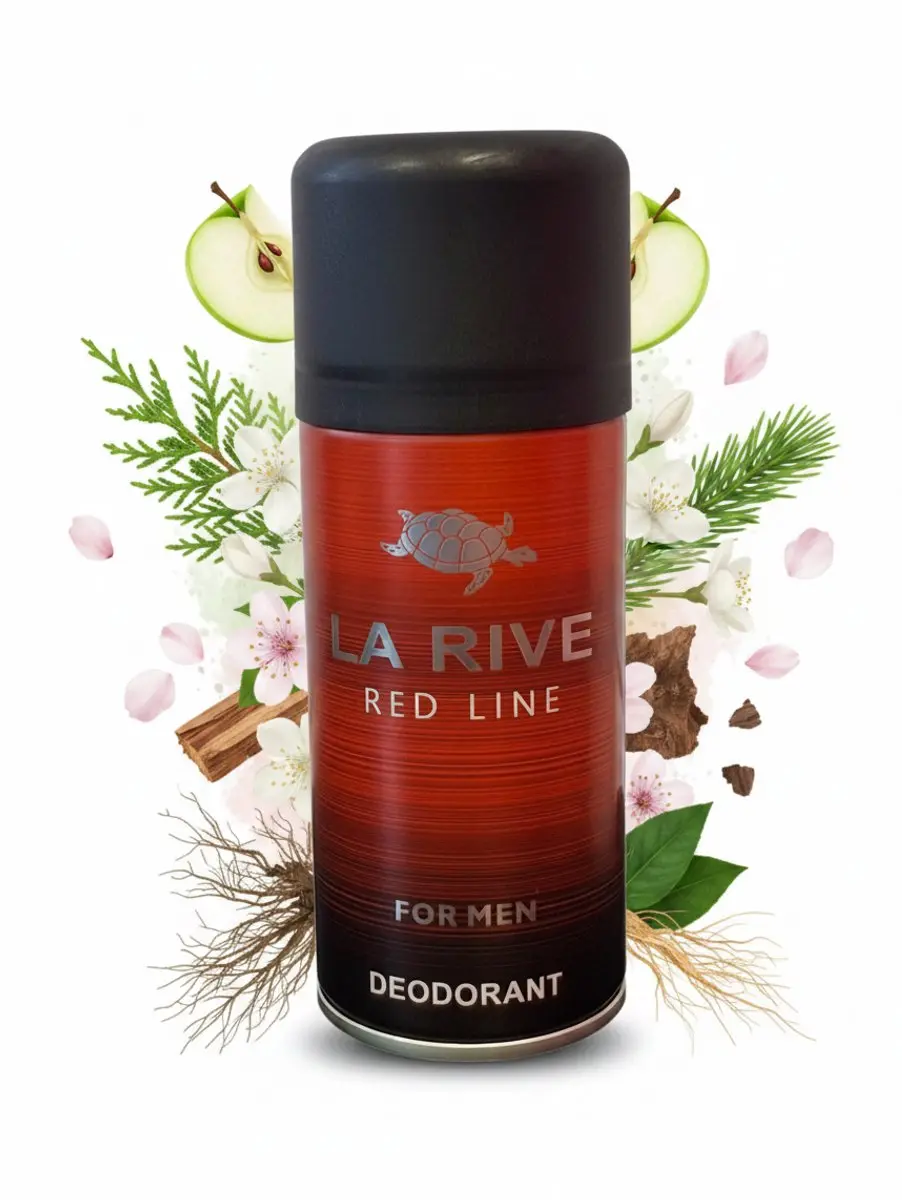 La Rive Red Line Deodorant Spray Heren 150ml