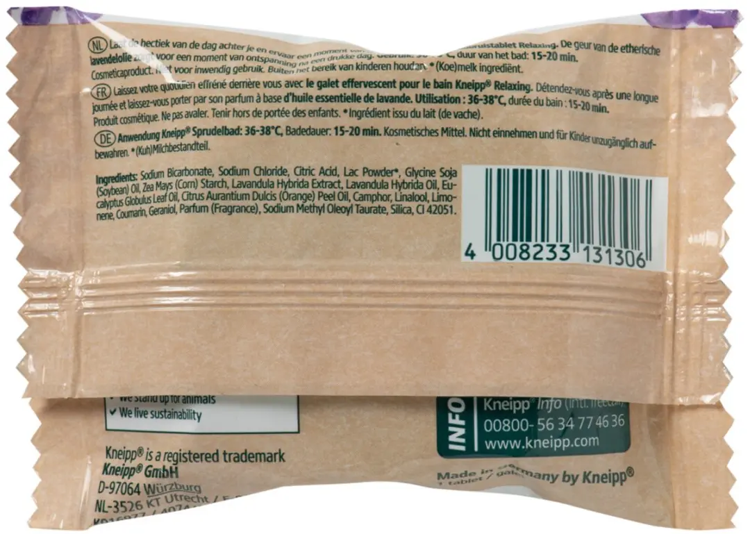Kneipp Badbruistablet Lavendel