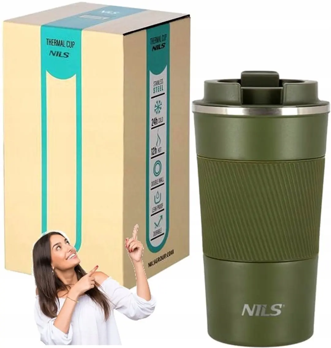 Nils Thermosbeker NCC09 510ml - Groen