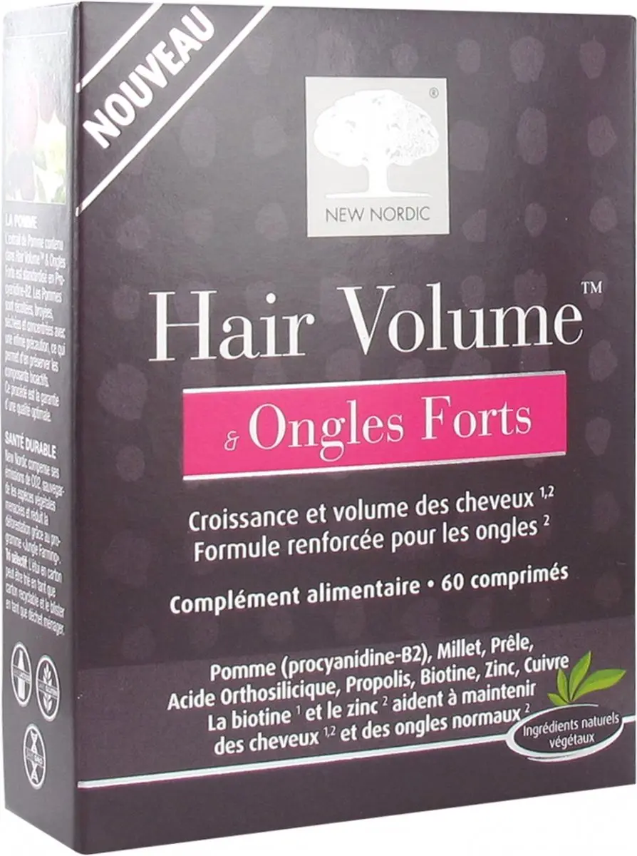 New Nordic Haarvolume & Sterke Nagels 60 Tabletten