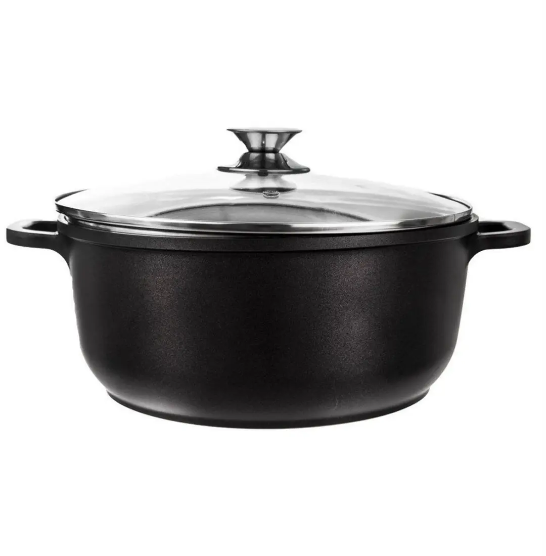 Orion Granieten Pan 7L - Inductie/Gas - Graniet