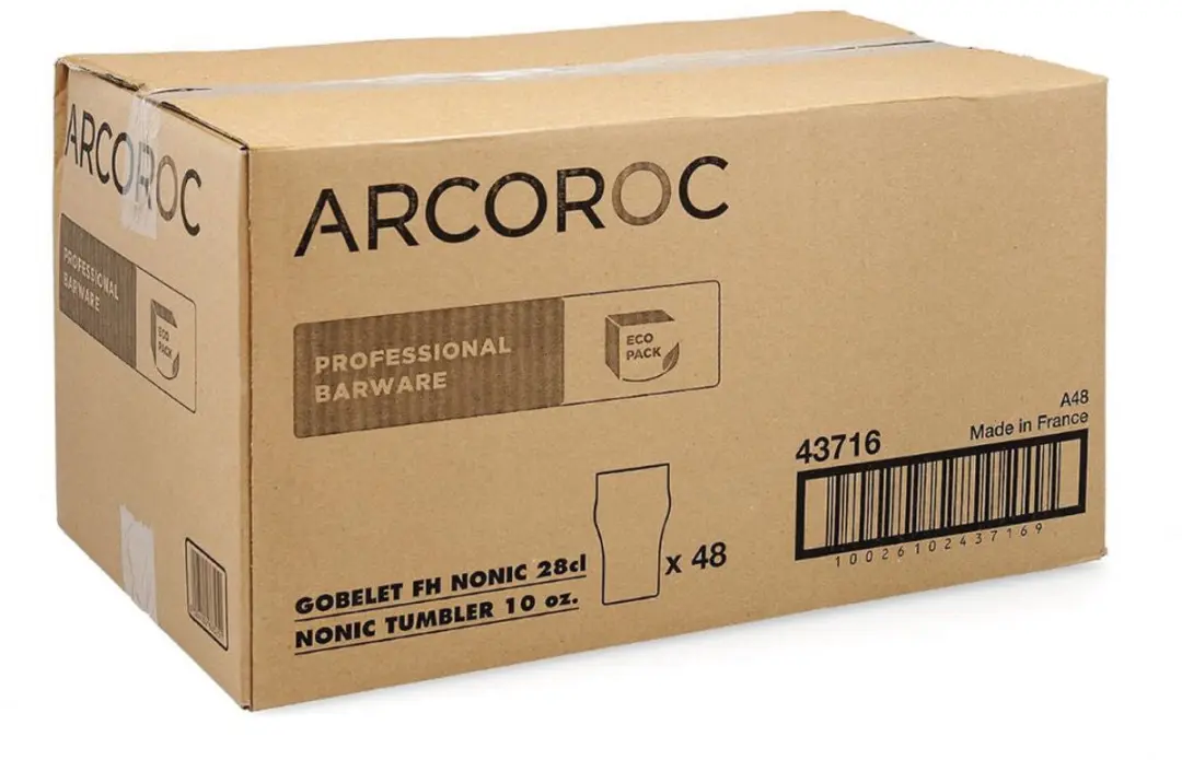 Arcoroc Nonic Bierglas 28cl - 24 Stuks