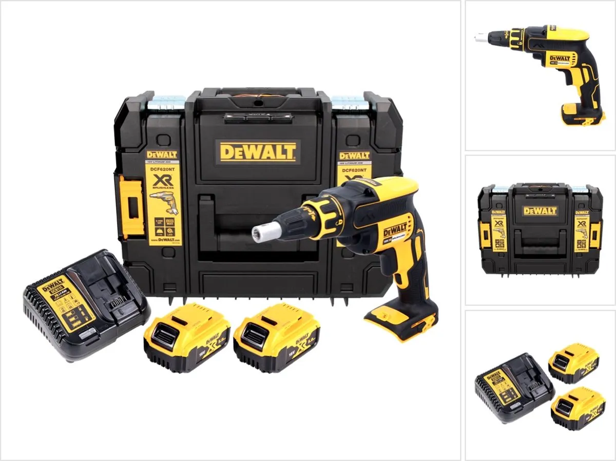 DeWalt DCF620P2 Accu-schroevendraaier 18V 30Nm