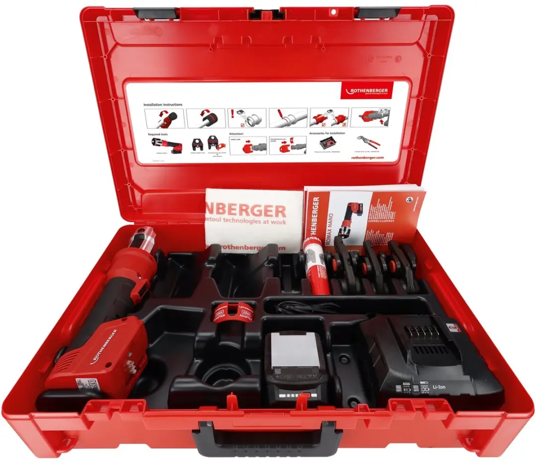Rothenberger Romax Nano iJaws Set M 15-22-28