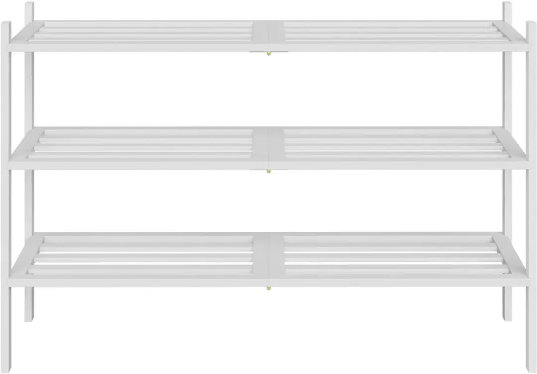 Songmics Bamboe Schoenenrek 3-laags