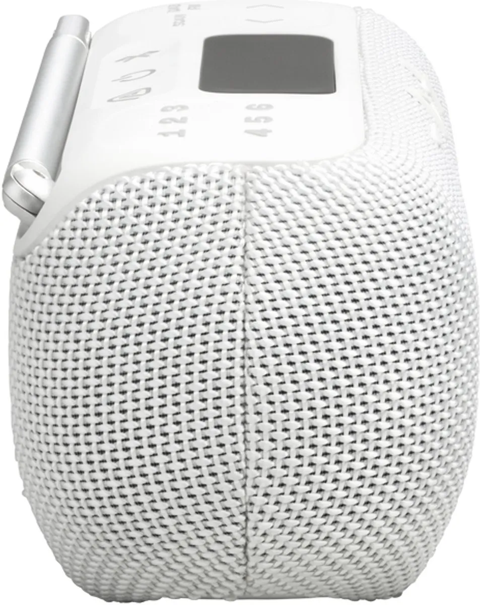 JBL Tuner 3 JBLTUNER3WHT Draagbare DAB/FM-radio - Bluetooth - IP67 - Wit - afbeelding 6 van 6