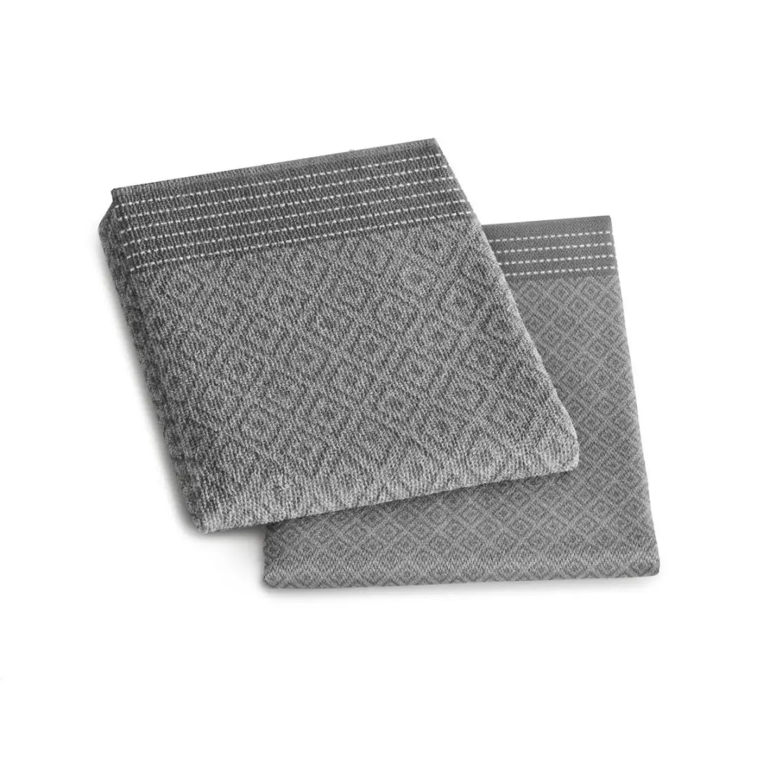 DDDDD Akira Theedoeken 6 Stuks - 60x65cm Grijs