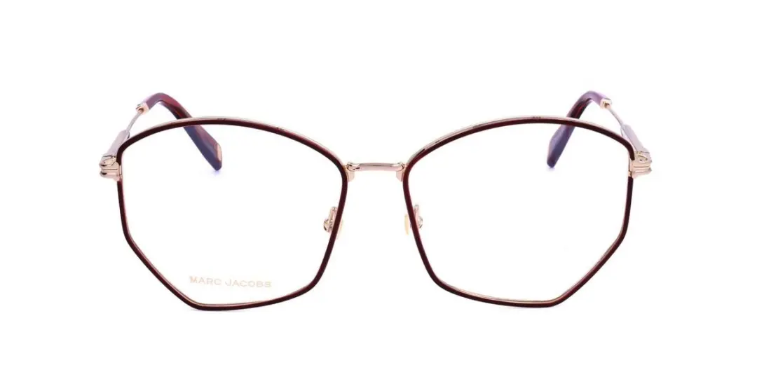 Marc Jacobs MJ 1042 Brilmontuur - Gold Burgundy