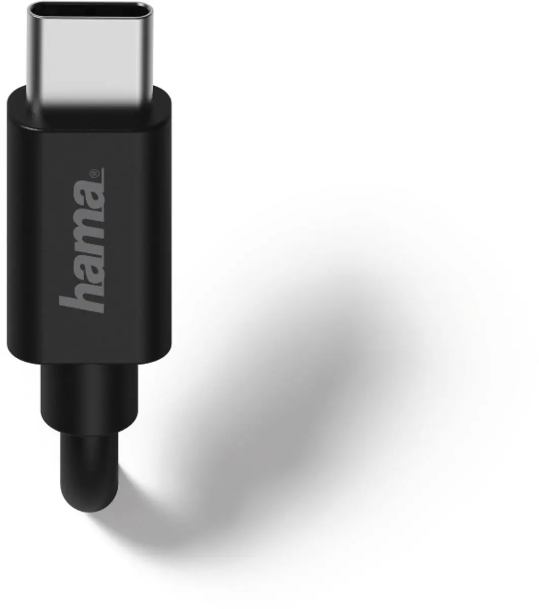 Hama Auto-oplader USB Type-C 2,4A - Zwart