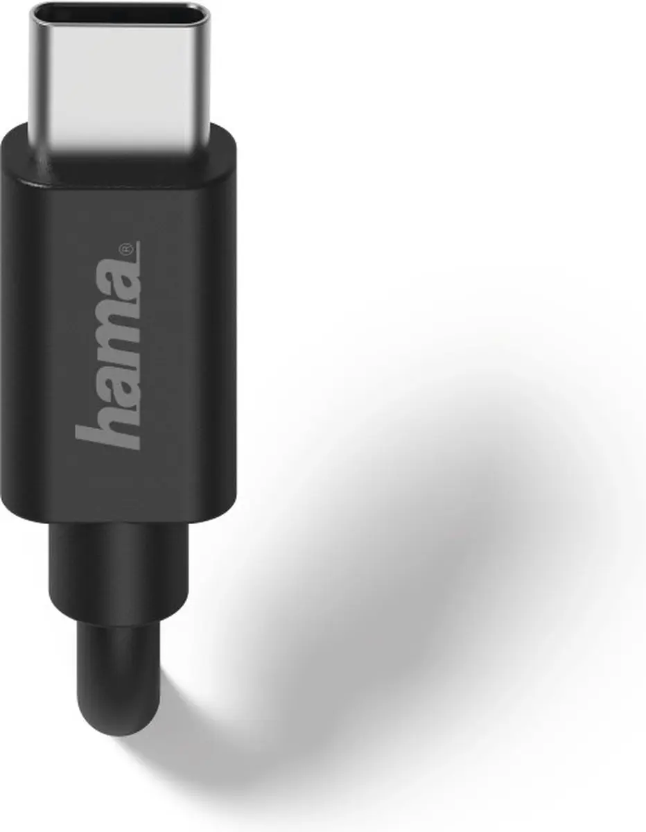 Hama Auto-oplader USB Type-C 2,4A - Zwart