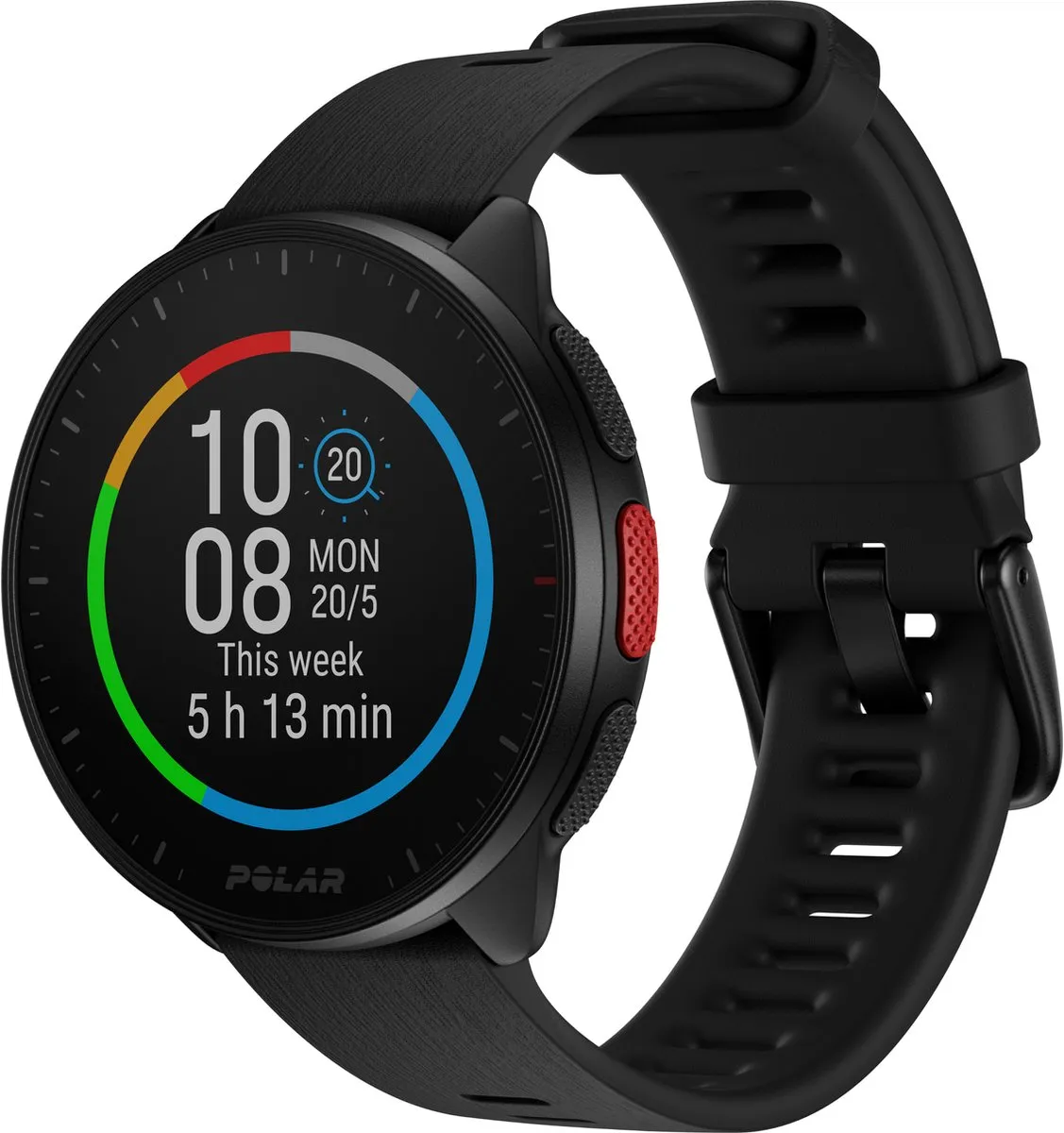 Polar Pacer 900102174 GPS Hardloophorloge - 45mm - Zwart