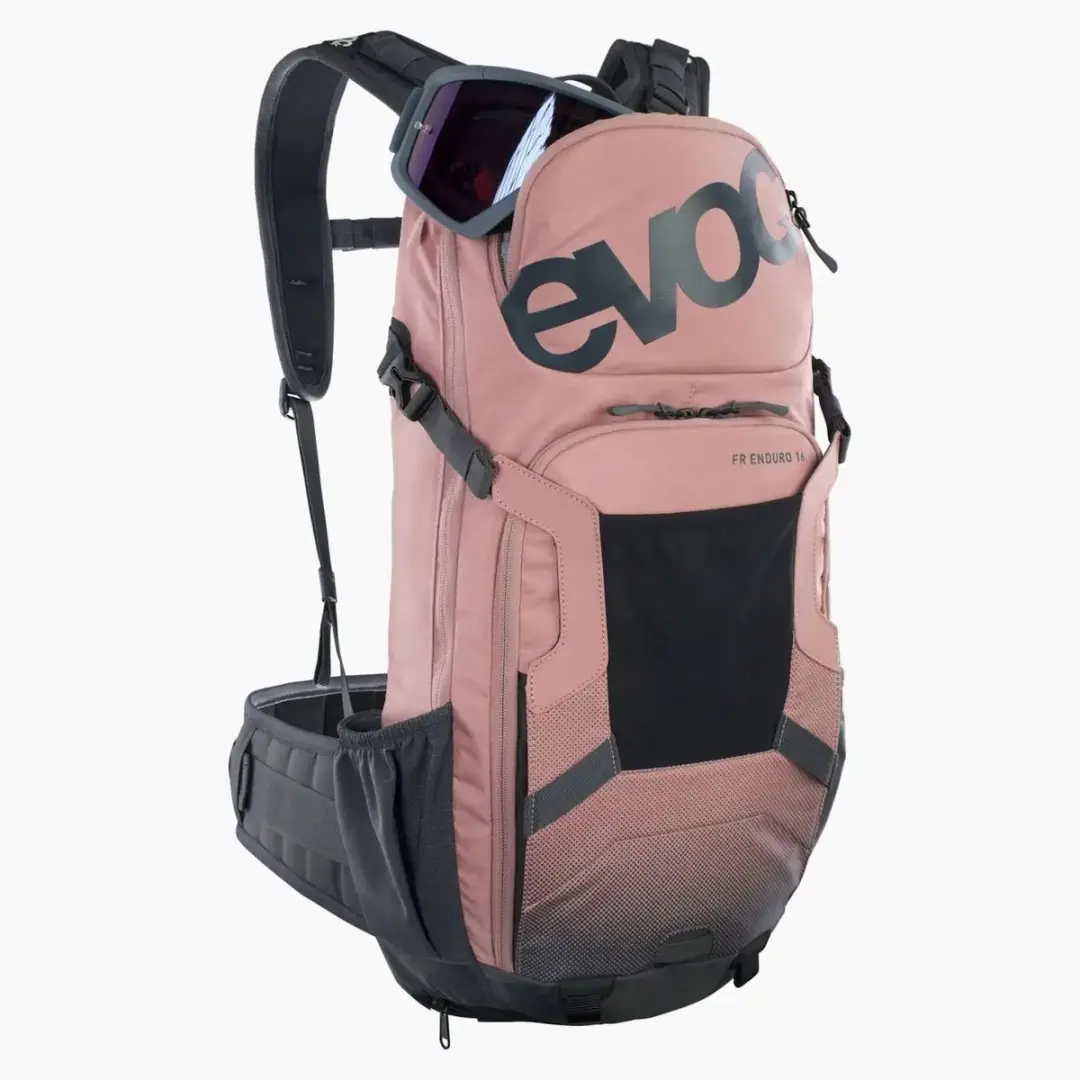 EVOC FR Enduro 16L Rugzak - Oudroze/Carbongrijs