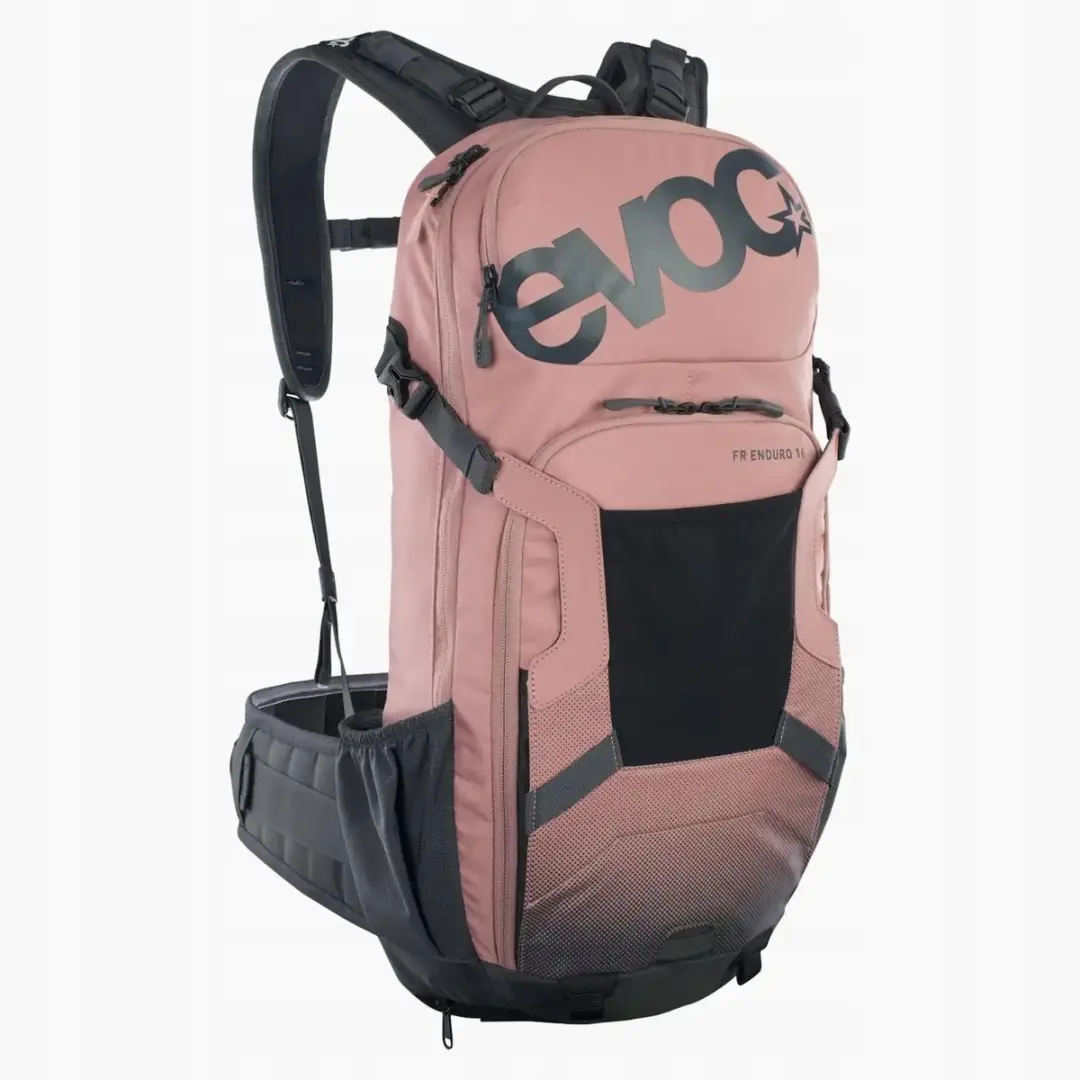 EVOC FR Enduro 16L Rugzak - Oudroze/Carbongrijs