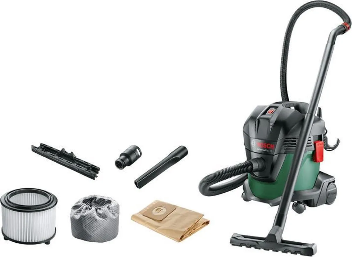 Bosch UniversalVac 15 Bouwstofzuiger 1000W - 250 Airwatts