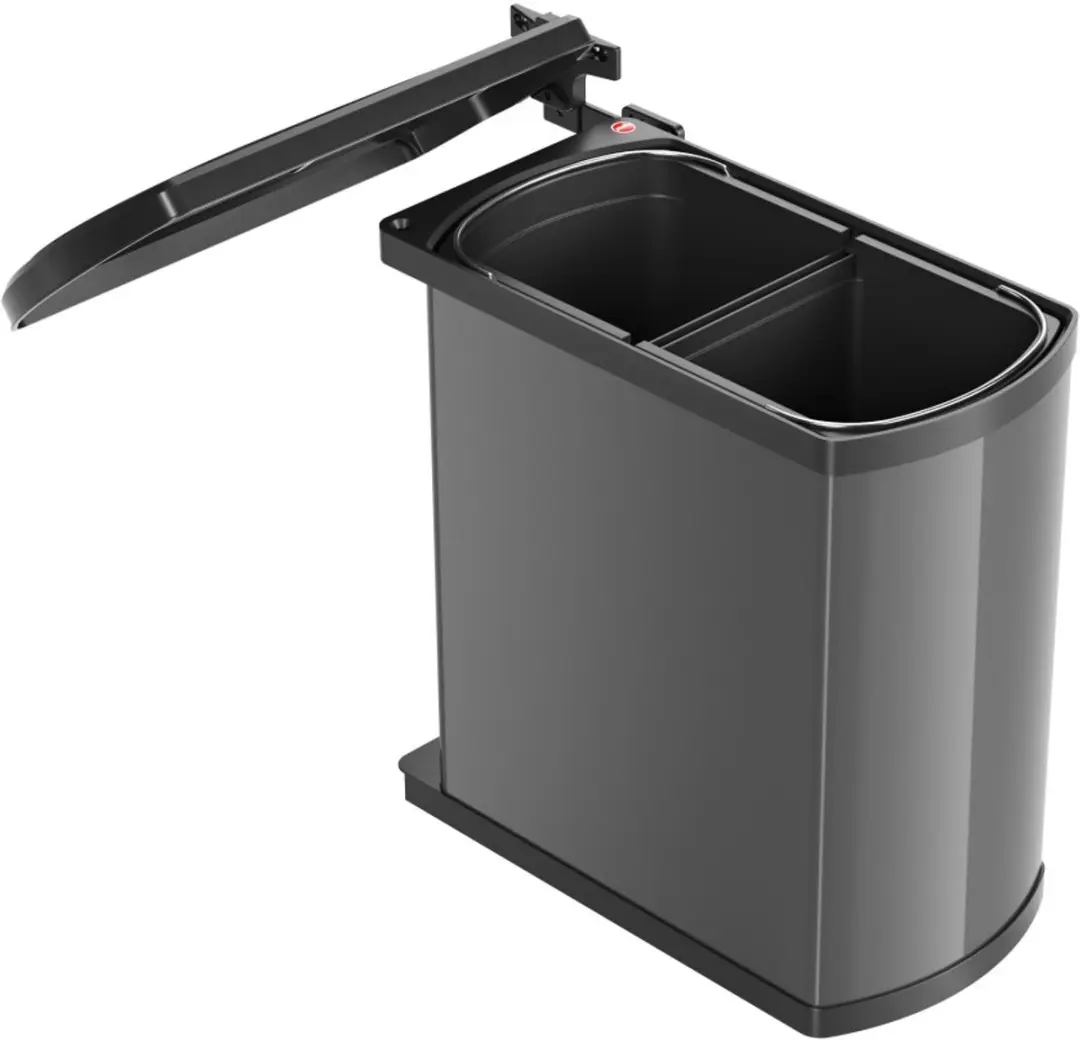 Hailo Duo AE3416071 Inbouw Prullenbak 16L