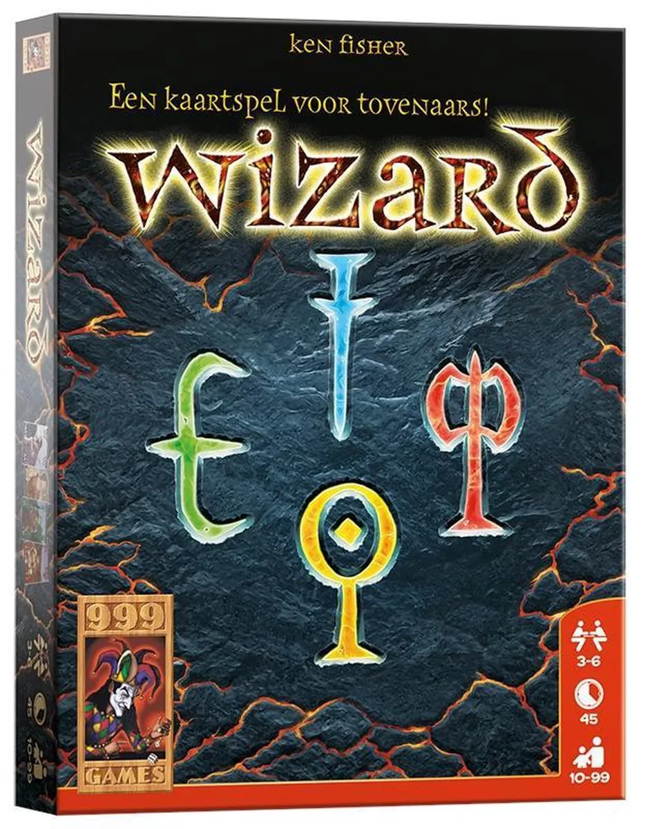 999 Games Wizard Kaartspel - 3-6 Spelers