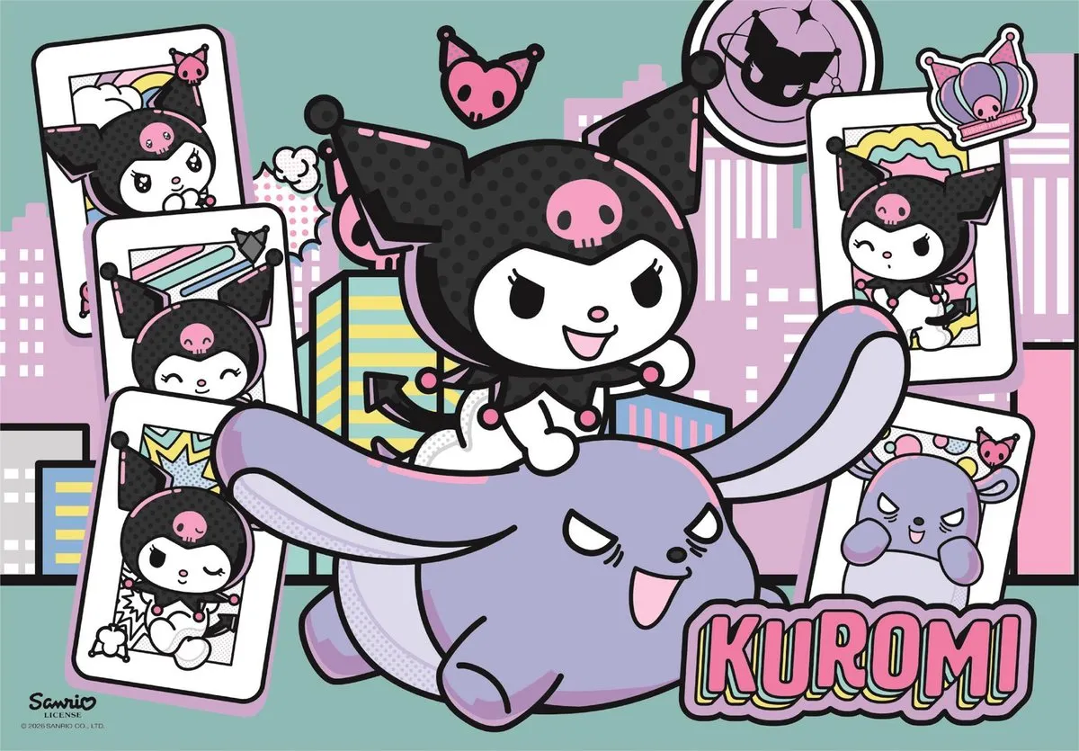 Clementoni Super Kuromi Puzzel 104 Stuks