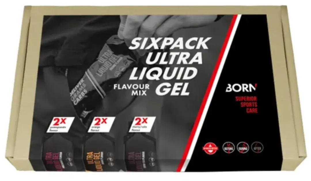Born Drinkgel Ultra Sinaasappel Granaatappel Kersen Cola