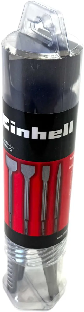 Einhell SDS Plus 4-delige beitelset 250mm
