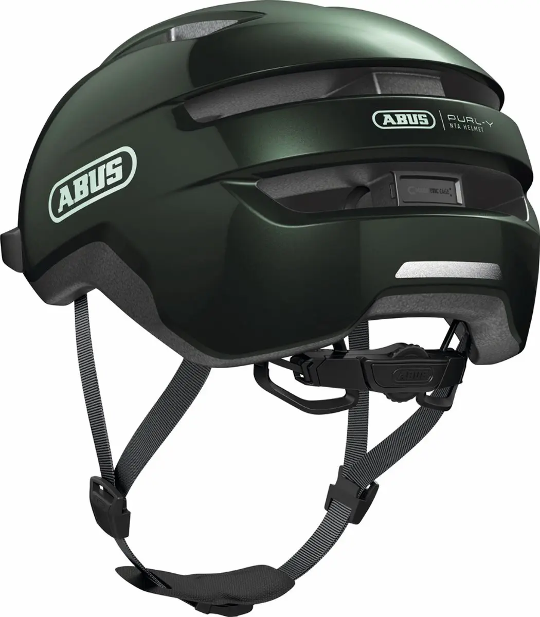 ABUS Pedelec PURL-Y Fietsbroek - Maat L - Moss Green - afbeelding 2 van 6