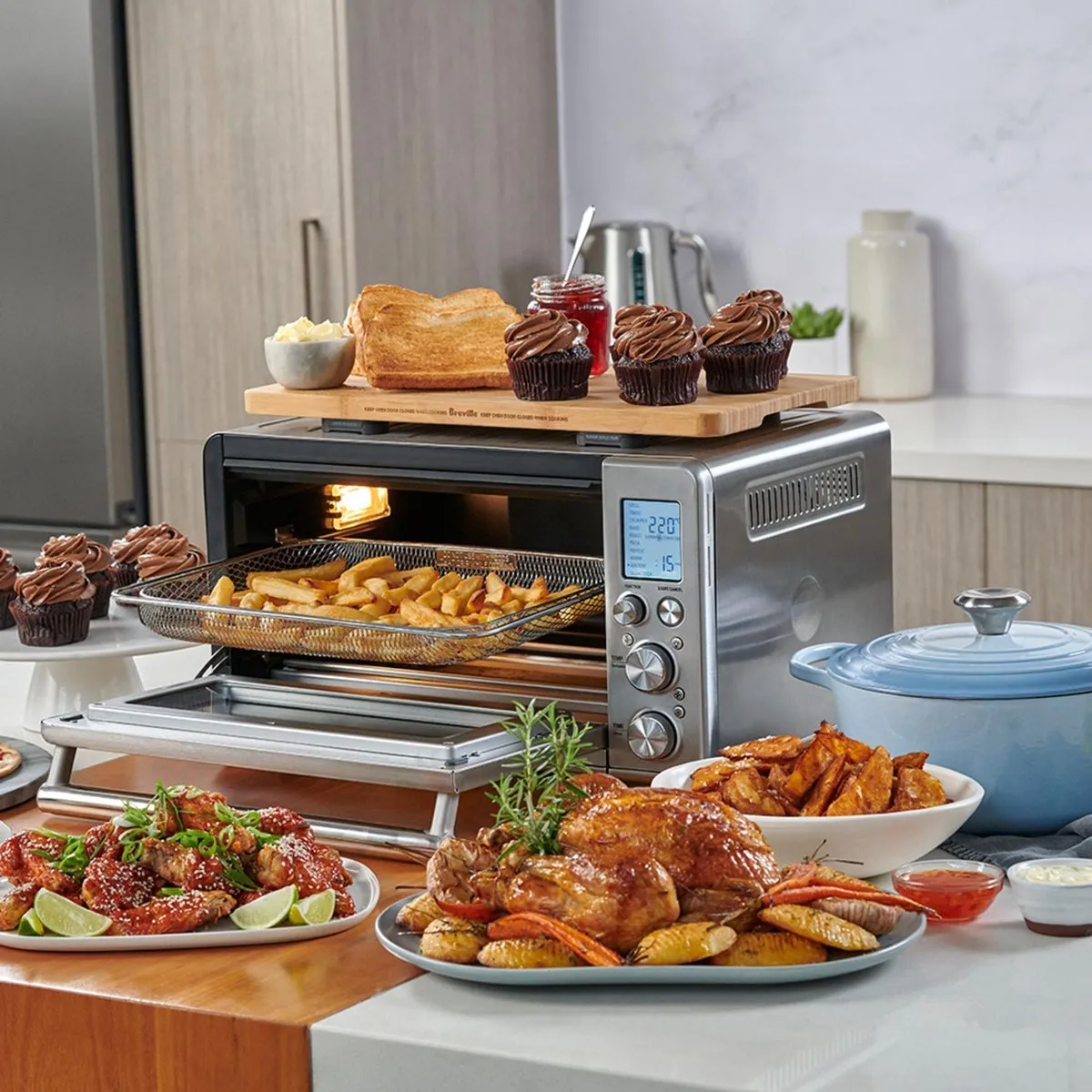 Sage The Smart Oven™ Air Fryer SOV860BSS4EEU1 - 22L - Zilver