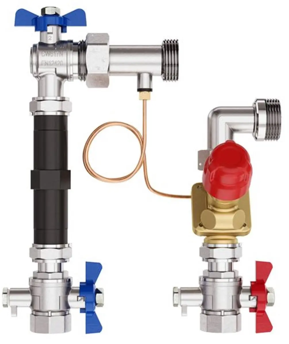 Danfoss Verbindingsset DN25 Verticaal 1200l/h