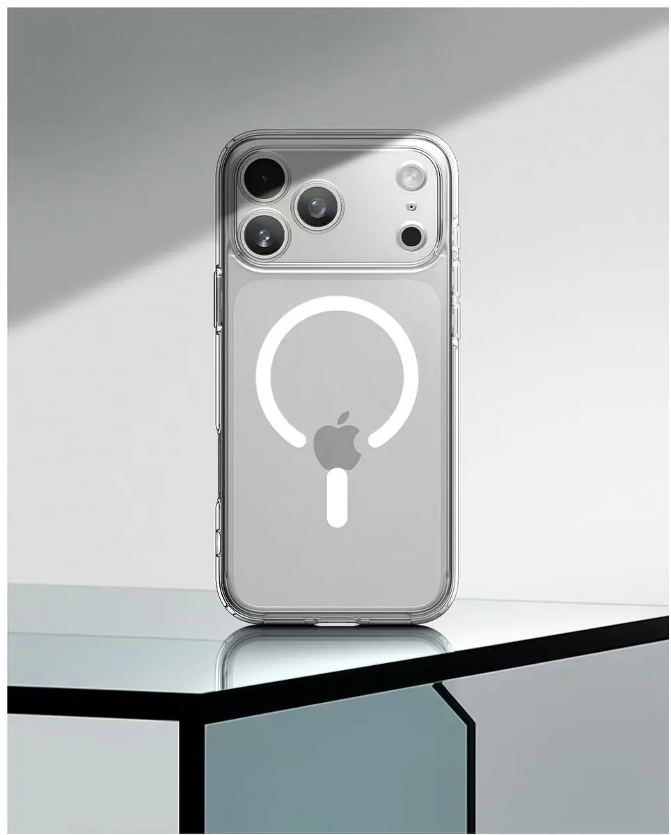 Spigen Ultra Hybrid MagFit ACS10066 Hoesje - iPhone 17 Pro - Transparant Wit