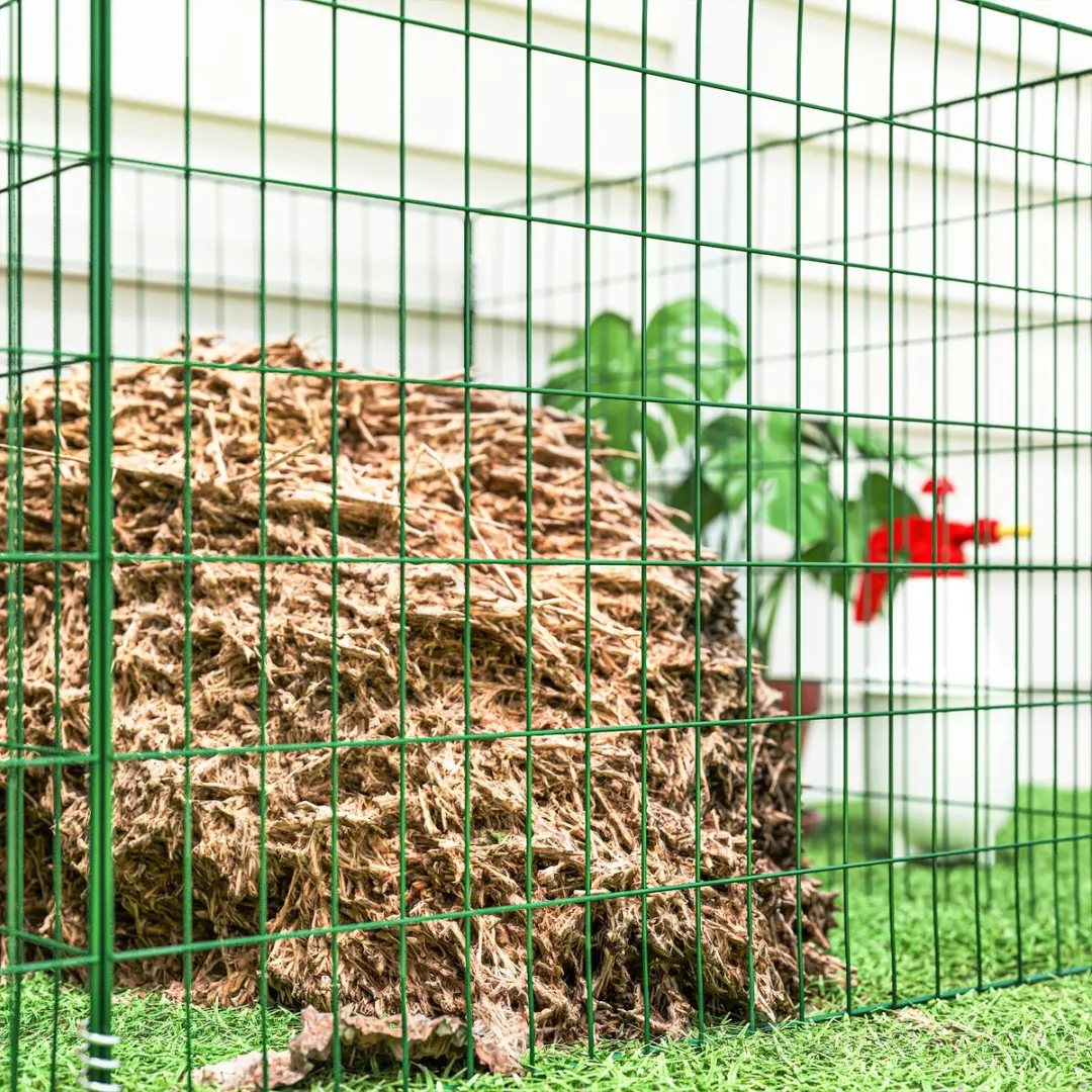 Outsunny Tuincomposteerder 270L - 3 Vakken - Groen