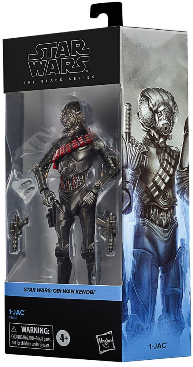Hasbro Star Wars Actiefiguur 1-JAC 15 cm Obi-Wan Kenobi Black Series Multicolours